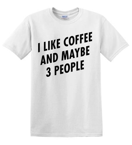 Epic Adult/Youth I Like Coffee Cotton Graphic T-Shirts