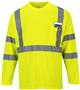 Portwest Mens Hi-Vis Pocket LS Tee S191