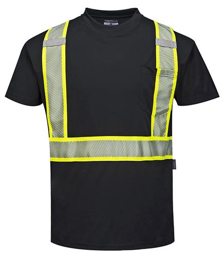 Portwest Mens Iona Short-Sleeved T-Shirt S396. Printing is available for this item.