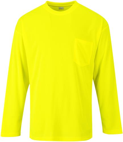 Portwest Non ANSI Pocket Long Sleeve T-Shirt S579. Printing is available for this item.