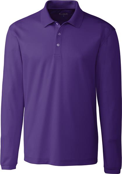 Clique L/S Mens Spin Pique Polo MQK00077 | Epic Sports