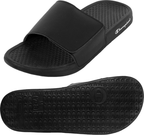 Slide Sandals Adult Medium (AM - Black)