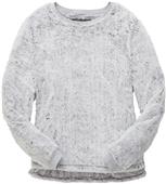 Boxercraft Ladies/Girls Fuzzy Fleece Crew FZ03