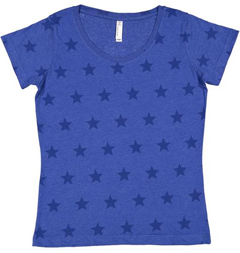 Code Five Ladies Five Star Tee 3629. Printing is available for this item.