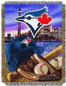 Northwest MLB Blue Jays HFA Woven Tapestry Throw