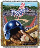 Northwest MLB Dodgers HFA Woven Tapestry Throw