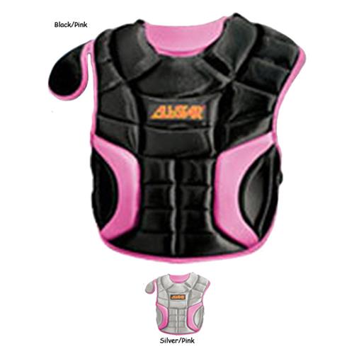 ALLSTAR Pink Softball Chest ProtectorsYouth Baseball Equipment & Gear