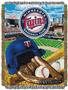 Northwest MLB Twins HFA Woven Tapestry Throw