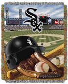 Northwest MLB White Sox HFA Woven Tapestry Throw