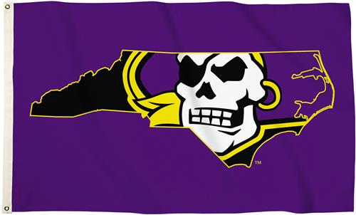 East Carolina Pirates 3' x 5' Flag w/Grommets