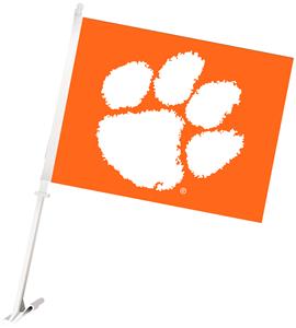 NCAA Clemson Tigers 2-Sided 11" x 14" Car Flag
