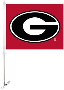 NCAA Georgia Bulldogs 2-Sided 11" x 14" Car Flag