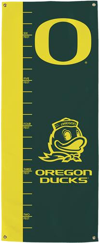 Collegiate Oregon Ducks Growth Chart Banner