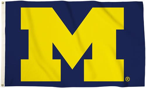 NCAA Michigan Wolverines 3'x5' Flag w/Grommet