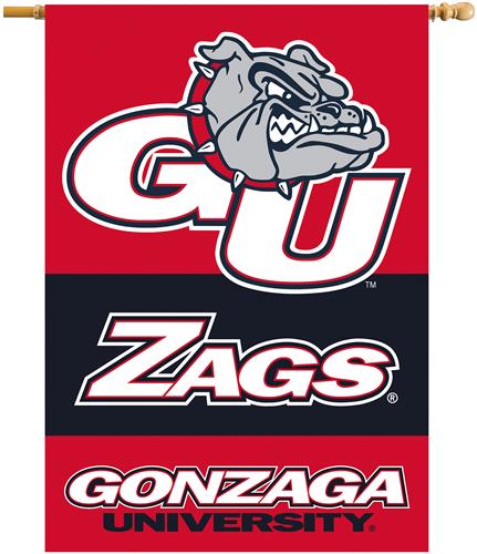 Gonzaga Bulldogs 2-Sided 28" x 40" House Banner