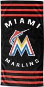 Northwest MLB Marlins "Stripes" Beach Towel