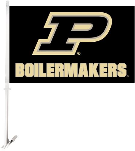 Purdue Boilermakers 2-Sided 11" x 14" Car Flag