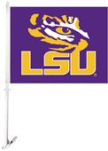 NCAA LSU Tigers 2-Sided 11" x 14" Car Flag NCAA LSU Tigers 2-Sided 11" x 14" Car Flag