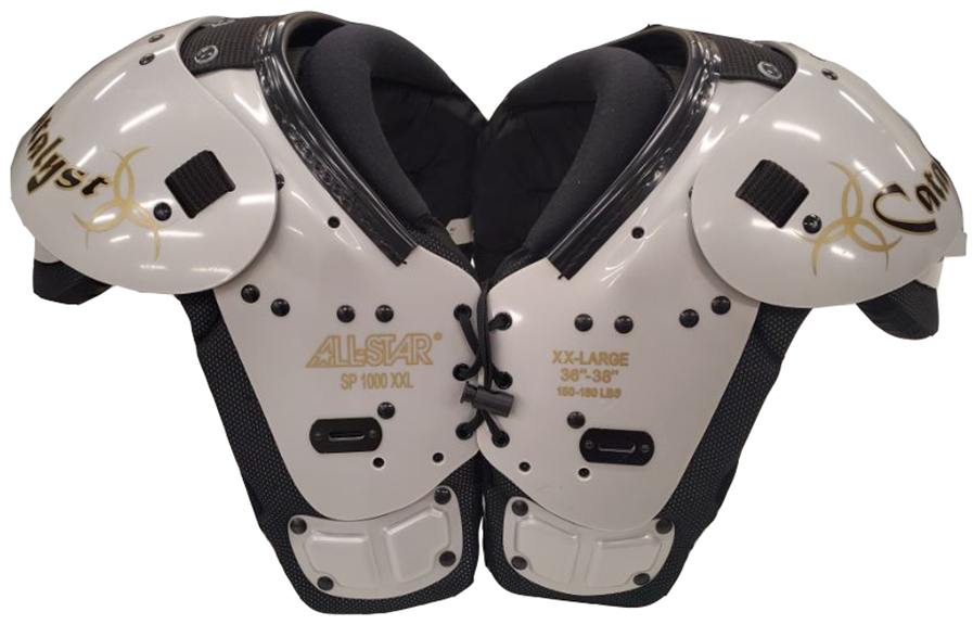 E144894 Catalyst Youth XXL Football Shoulder Pads CO