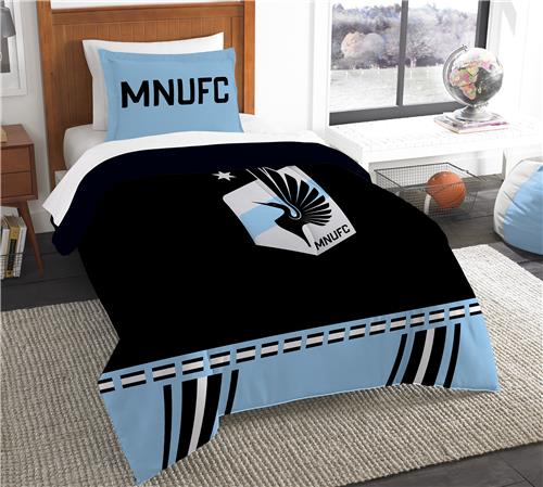 Northwest MLS MNUFC Twin Comforter/Shams