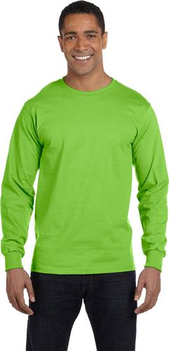 Hanes Adult 6.1 oz. Long-Sleeve Beefy-T 5186. Printing is available for this item.