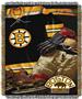 Northwest NHL Bruins "Vintage" Tapestry Throw