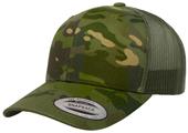 Yupoong Retro Trucker Multicam Snapback 6606MC