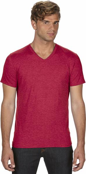 Gildan Adult Triblend V-Neck T-Shirt 6752 - Cheerleading Equipment and Gear