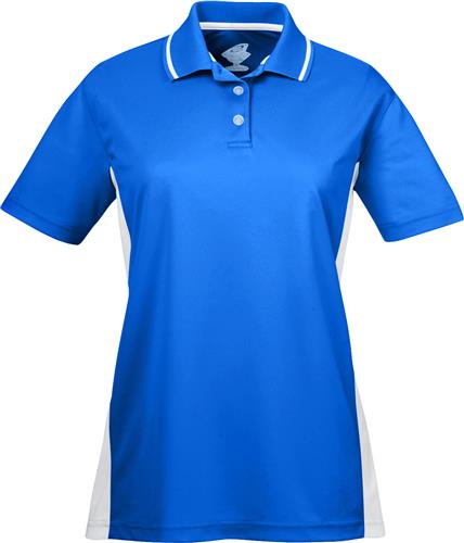 UltraClub Ladies' Cool & Dry Sport Two-Tone Polo. Printing is available for this item.