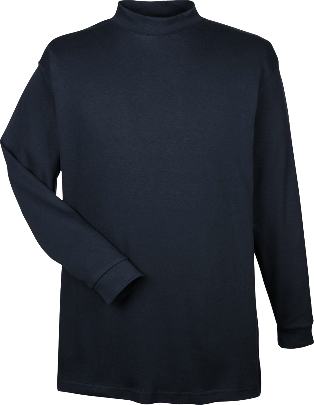 E145299 UltraClub Egyptian Interlock Mock Turtleneck 8510