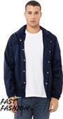 Forward Fashion Hooded Coaches Jacket 3955