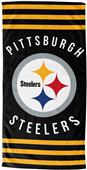 Northwest NFL Steelers "Stripes" Beach Towel