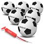 GoSports Playground Soccer Balls 6 PACK Size 4,5 BALLS-SB-RUBBER