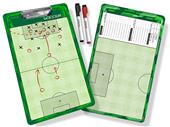 GoSports Soccer 2 Side Coaches Board CB-SCCR-01