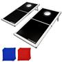 GoSports LED Light Up Regulation Cornhole Set Fold-Up Design CH-02-LED