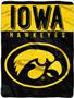 Northwest NCAA Iowa "Basic" Raschel Throw