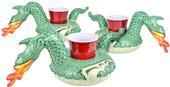 GoFloats Fire Dragon Floating Drink Holder 3 Pack