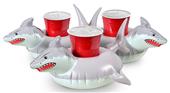 GoFloats Shark Floating Drink Holder 3 Pack