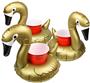 GoFloats Swan Floating Drink Holder 3 Pack