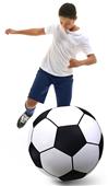 GoFloats Giant Inflatable Vinyl Soccer Ball 2.5FT GI-SOCCERBALL-02