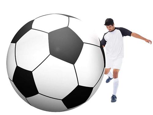 GoFloats Giant Inflatable Vinyl Soccer Ball 6FT GI-SOCCERBALL-6-01