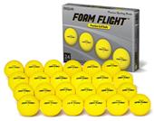 GoSport Foam Flight Practice Golf Ball 24PK Yellow GOLF-BALLS-FF-24-YELLOW