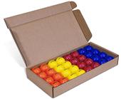 GoSports Practice Golf Balls Multi-Color 32 PACK GOLF-BALLS-MULTI-32