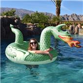 GoFloats Fire Dragon Pool Float Party Tube
