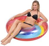 GoFloats Rainbow Pool Float Party Tube