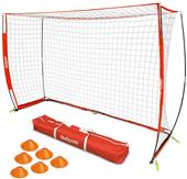 9.8'x6.6' ELITE Futsal Soccer Goal With 6 Cones & Carry Bag (EACH)