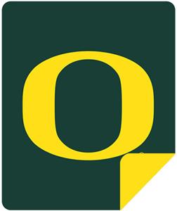 Northwest NCAA Oregon Sliver Knit Throw