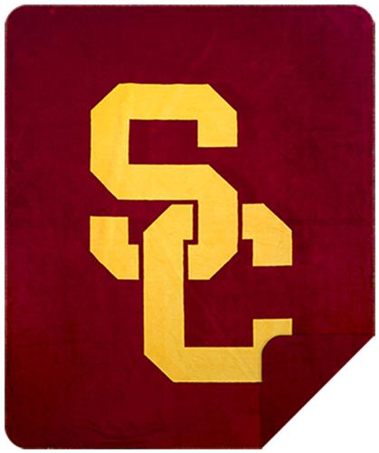Northwest NCAA USC Sliver Knit Throw