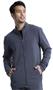 Infinity Mens Zip Front Scrub Jacket