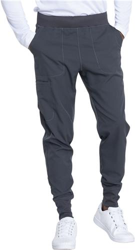 Dickies Mens Natural Rise Jogger Scrub Pants. Embroidery is available on this item.
